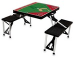 Arizona Diamondbacks Baseball Picnic Table with Seats - Black