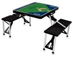 Seattle Mariners Baseball Picnic Table with Seats - Black