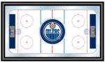 Edmonton Oilers Hockey Rink Wall Mirror