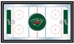 Minnesota Wild Hockey Rink Wall Mirror