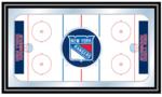 New York Rangers Hockey Rink Wall Mirror