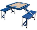 Denver Nuggets Basketball Picnic Table with Seats - Blue