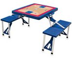 Los Angeles Clippers Basketball Picnic Table with Seats - Blue