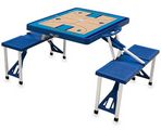 New Orleans Hornets Basketball Picnic Table with Seats - Blue