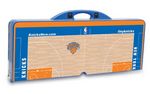 New York Knicks Basketball Picnic Table with Seats - Blue