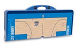 Oklahoma City Thunder Basketball Picnic Table with Seats - Blue