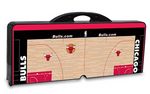Chicago Bulls Basketball Picnic Table with Seats - Black