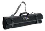 Baltimore Ravens 3 Piece BBQ Tool Set With Tote