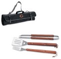 Chicago Bears 3 Piece BBQ Tool Set With Tote