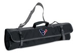 Houston Texans 3 Piece BBQ Tool Set With Tote