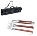 Miami Dolphins 3 Piece BBQ Tool Set With Tote