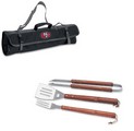 San Francisco 49ers 3 Piece BBQ Tool Set With Tote