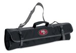 San Francisco 49ers 3 Piece BBQ Tool Set With Tote