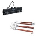 St Louis Rams 3 Piece BBQ Tool Set With Tote