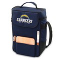 San Diego Chargers Duet Wine & Cheese Tote - Navy