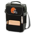 Cleveland Browns Duet Wine & Cheese Tote - Black