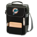 Miami Dolphins Duet Wine & Cheese Tote - Black