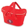 San Francisco 49ers Mercado Picnic Basket - Red