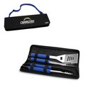 San Diego Chargers Metro BBQ Tool Tote - Blue