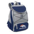 Denver Broncos PTX Backpack Cooler - Navy Blue