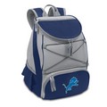 Detroit Lions PTX Backpack Cooler - Navy Blue