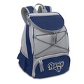 St Louis Rams PTX Backpack Cooler - Navy Blue