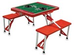 Atlanta Falcons Football Picnic Table with Seats - Red