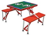 Buffalo Bills Football Picnic Table with Seats - Red