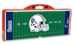 New England Patriots Football Picnic Table with Seats - Red