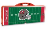 Tampa Bay Buccaneers Football Picnic Table with Seats - Red