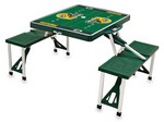 Green Bay Packers Football Picnic Table with Seats - Green