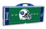 Tennessee Titans Football Picnic Table with Seats - Blue