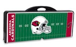 Arizona Cardinals Football Picnic Table with Seats - Black