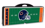 Chicago Bears Football Picnic Table with Seats - Black