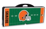 Cleveland Browns Football Picnic Table with Seats - Black