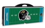 Jacksonville Jaguars Football Picnic Table with Seats - Black