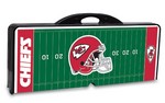 Kansas City Chiefs Football Picnic Table with Seats - Black