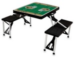 New Orleans Saints Football Picnic Table with Seats - Black