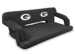 Green Bay Packers Reflex Travel Couch - Black