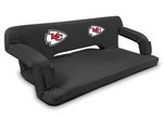 Kansas City Chiefs Reflex Travel Couch - Black