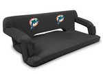 Miami Dolphins Reflex Travel Couch - Black