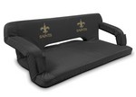 New Orleans Saints Reflex Travel Couch - Black