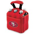 San Francisco 49ers Six-Pack Beverage Buddy - Red