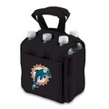 Miami Dolphins Six-Pack Beverage Buddy - Black