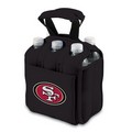 San Francisco 49ers Six-Pack Beverage Buddy - Black