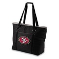 San Francisco 49ers Tahoe Beach Bag - Black