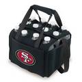 San Francisco 49ers 12-Pack Beverage Buddy - Black