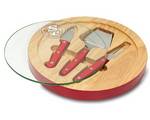 San Francisco 49ers Ventana Cheese Board - Red