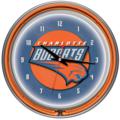Charlotte Bobcats Neon Wall Clock