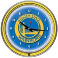 Golden State Warriors Neon Wall Clock